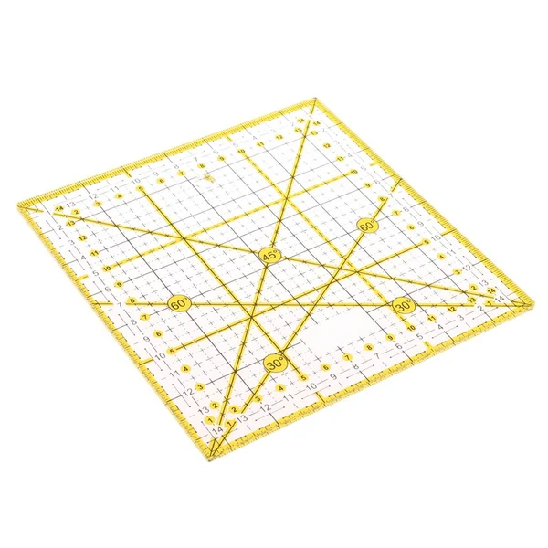 Genuine Maxbell 15 15cm Clear Quilting Patchwork Acrylic Rulers Sewing Tools Crafts Premium Material