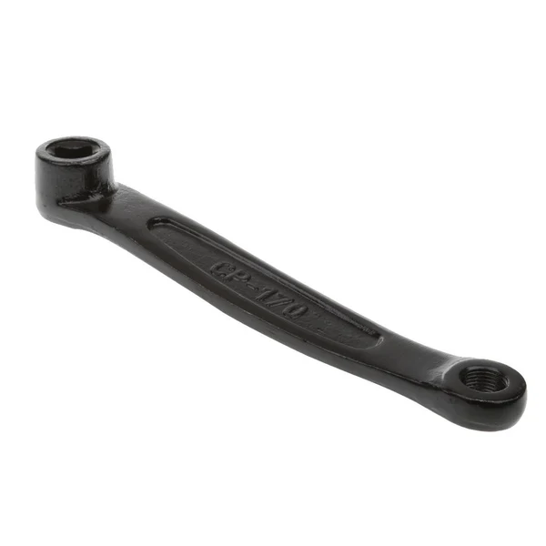 Premium Maxbell Compact 170mm Black Steel Iron Bicycle Left Crank Arm with Prismatic Hole Long-Lasting