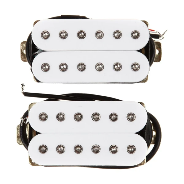 Organic Maxbell 2Pcs Guitar Pickup Double Coil 4P Prewired for Electric Guitar Instrument White Consistent