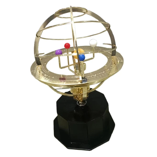 Exclusive Maxbell Metal Grand Orrery Model of The Solar System Decor Tabletop Planets High-End