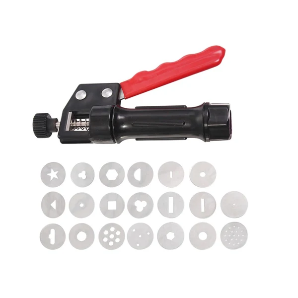 Stylish Maxbell Clay Extruder Baking Different Patterns Discs for DIY Polymer clay Tools Premium