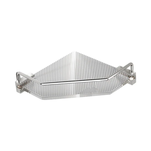 Trendy Maxbell Corner Shower Caddy Corner Shelf Rustproof Shower Corner Organizer for Dorms Single Argent Reliable