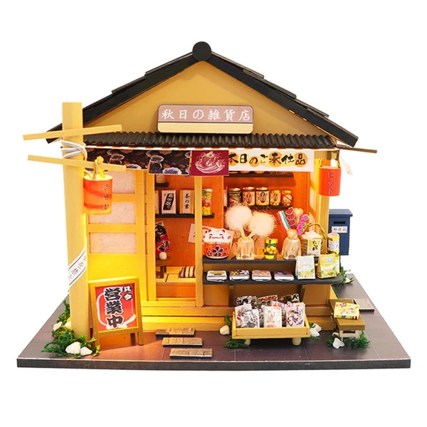 Convenient Maxbell DIY Assembly Miniature Doll House Model Japanese Style No Dust Cover World-Class