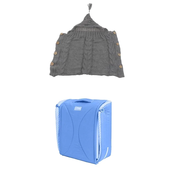 Long-Lasting Maxbell Baby Knitted Newborn Baby Sleeping Bag Portable Baby Folding Travel Bed Cot Selected