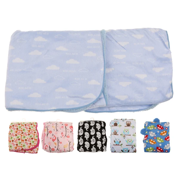 Consistent Maxbell Newborn Baby Berber Fleece Blanket Bedding Set Unisex White Elephants Expertly Made
