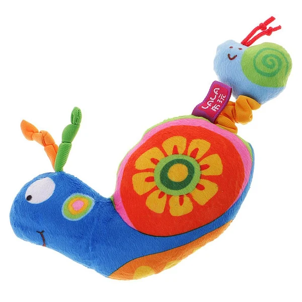 Functional Maxbell Stuffed Plush Animal Kid Toy Baby Cloth Doll Early Development Toy Snail Xmas Gift Superior