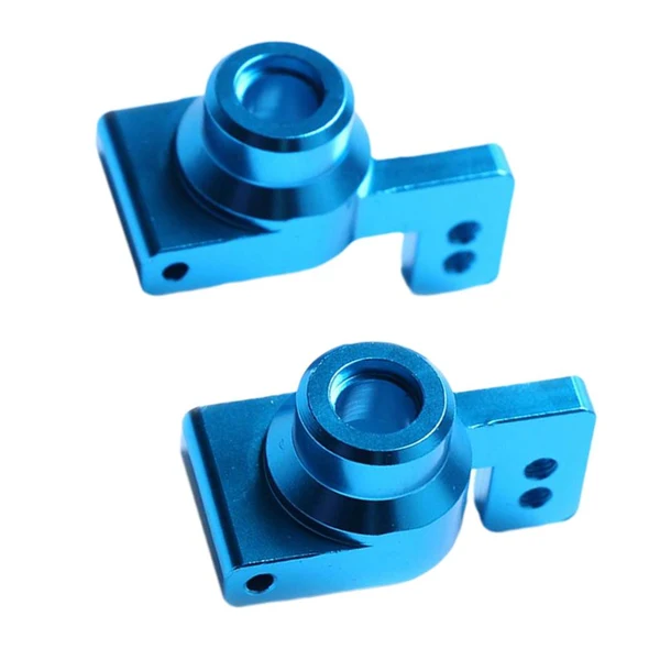 Traditional Maxbell 2PCS RC Car Rear Stub Axle Carriers for Wltoys 144001 1 14 RC Buggy Car Blue Elegant