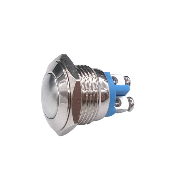 Specialty Maxbell 16mm 5 8 Metal Momentary Push Button Switch 3A 250V AC SPST 1NO Industrial Car Switch Selected