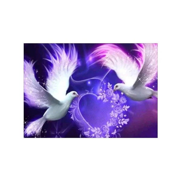 Safe Maxbell 1 Set Beautiful Diamond Paniting Kit Cross Stitch Picture Handcraft Pigeon Breathable