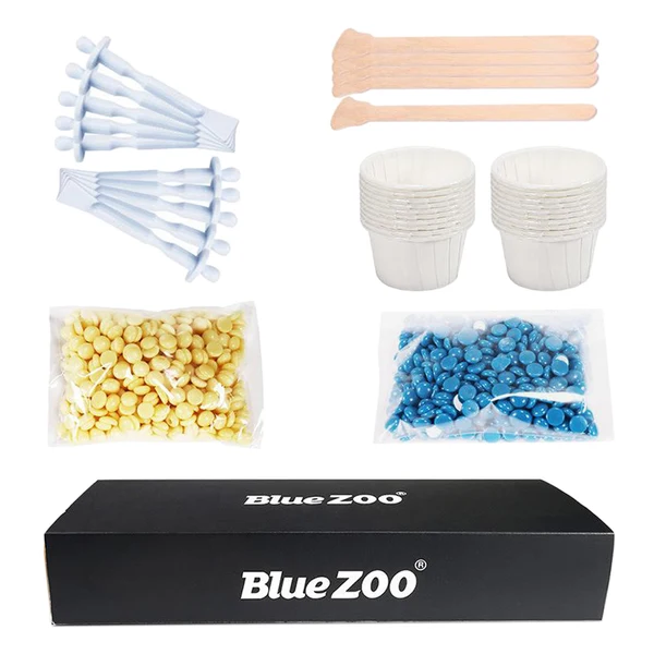 Efficient Maxbell 1Set Waxing Kit for Men Women 5pcs Applicator 20pcs Paper Cups for Home Use Professional