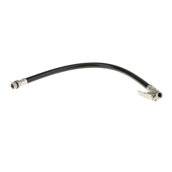 Original Maxbell Motorcycle Car 1 4PT Male Threaded Rubber Inflating Hose Air Tire Pump Black Verified