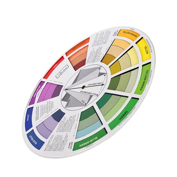 Verified Maxbell Artist Tattoo Pigment Paint Color Mixing Guide Palette Wheel Matching Chart Board Color Selection Tool Certified