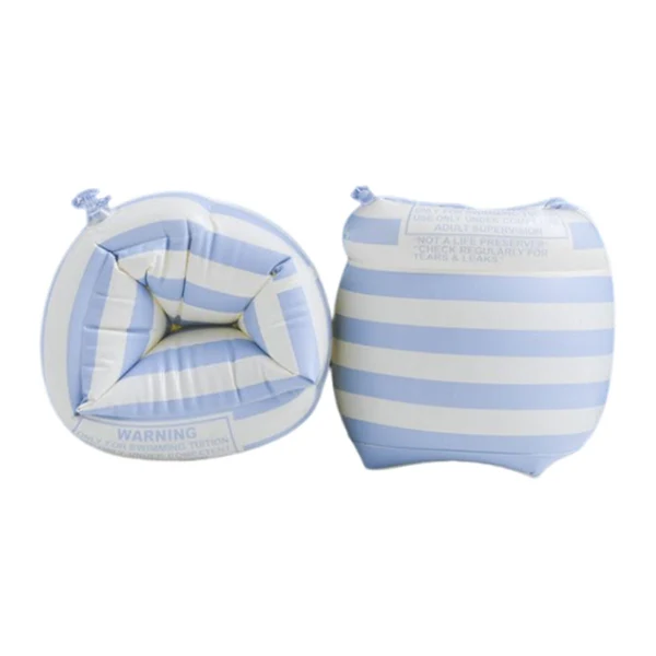 Relaxed Maxbell Swimming Arm Rings Tube Armlets Float Sleeves Pool Inflatable Swim Arm Bands Blue Stripe Efficient