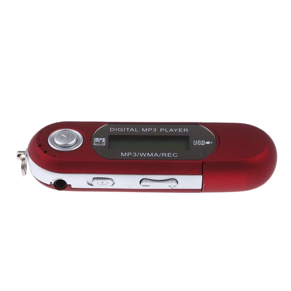 Detailed Maxbell New 4GB USB MP4 MP3 Music Video Digital Player Red Soft