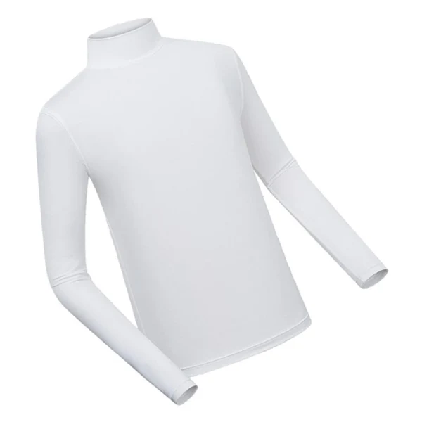 Trusted Maxbell Golf Men Ice Silk Shirt Golf Bottoming Shirts Sunscreen Tops for Golfing White XXL Efficient