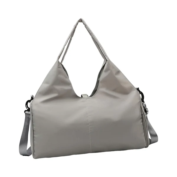 Verified Maxbell Portable Women Gym Bag Sports Duffel Bag Luggage Bag for Outddor Workout Gray Luxury