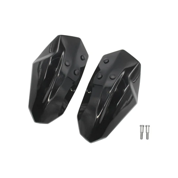 Easy-to-Use Maxbell Motorbike Hand Guard Wind Deflector Durable Premium for Yamaha T-Max Black Reusable