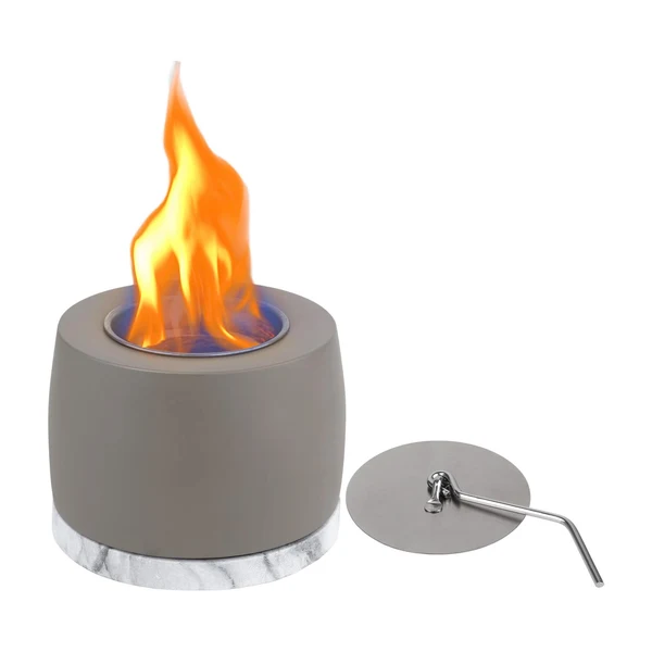 Genuine Maxbell Indoor Fire Pit Party Office Fire Concrete Bowl Pot Tabletop Fireplace Prestigious
