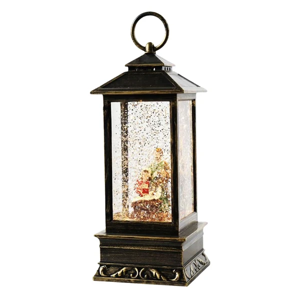 Authentic Maxbell Christmas Lantern Music Box Kids Gift Decoration with Light Birthday Gift Jesus Top-Quality