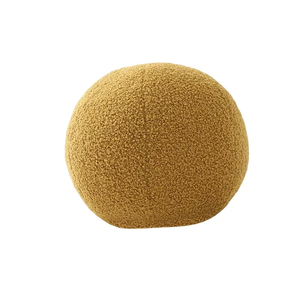 Expertly Made Maxbell Round Pillow Cushion Seating Cushion Plush Toy for Valentines Decoration Yellow Outstanding