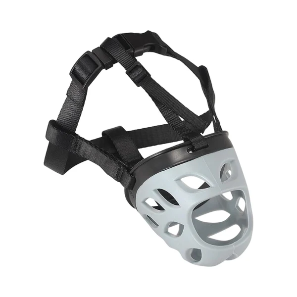 Superior Maxbell Muzzle for Dog Adjustable Straps Mask Breathable Soft Cage Muzzle Durable 6cmx22cm