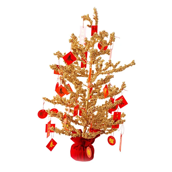High-Grade Maxbell Feng Shui Lucky Tree Ornament Desktop Pendant Decorative Sculpture Art Decor Fruit Tree User-Friendly