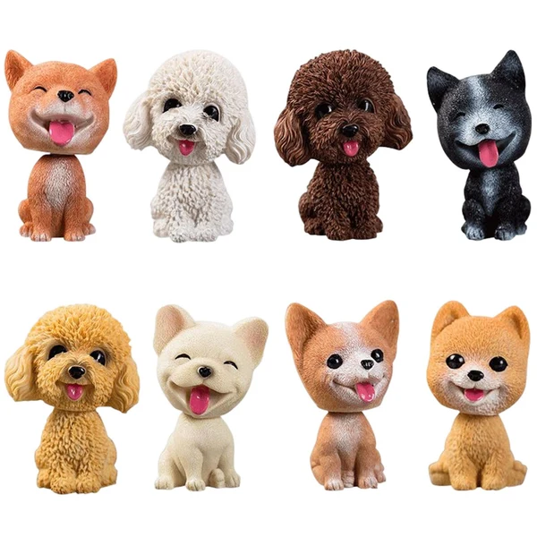 Selected Maxbell 8x Cute Shaking Head Dog Bobblehead Dog Nodding Dog for Bedroom Office Decor User-Friendly