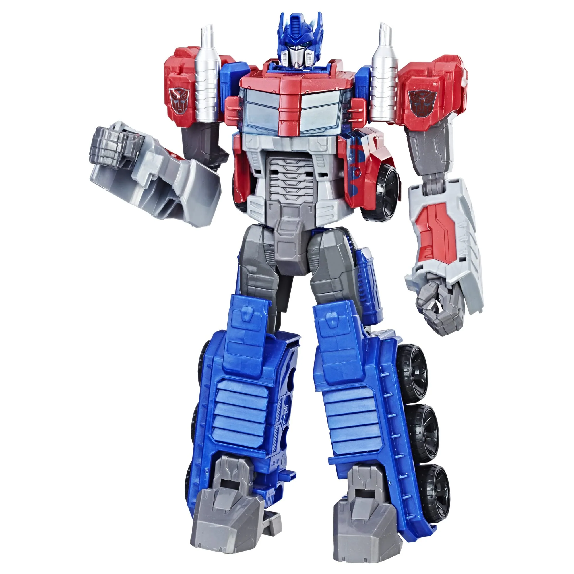 Recyclable ers Toys Heroic Optimus Prime Action Figure - Timeless Large-Scale Figure Changes into Toy Truck - Toys for Kids 6 and Up 11-inch Organic