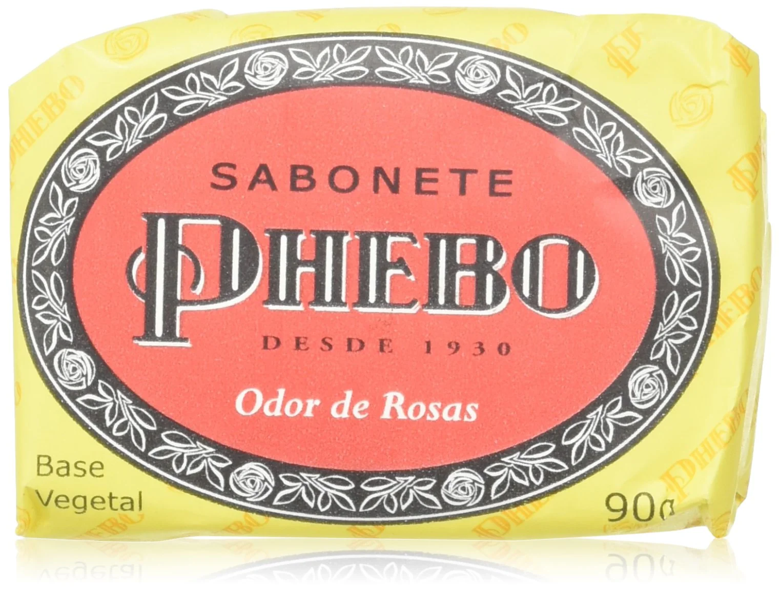 Proven Phebo Body Soap - Odor of Roses - 3.1oz Sabonete Barra Odor de Rosas Phebo - 90g pack of 4 Authentic