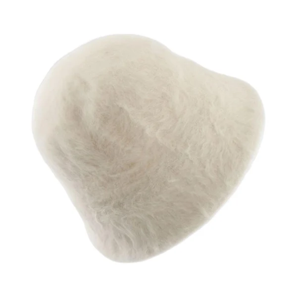Advanced Maxbell Casual Plush Bucket Hat Windproof Womens Fisherman Hat for Camping Winter Beige Smooth