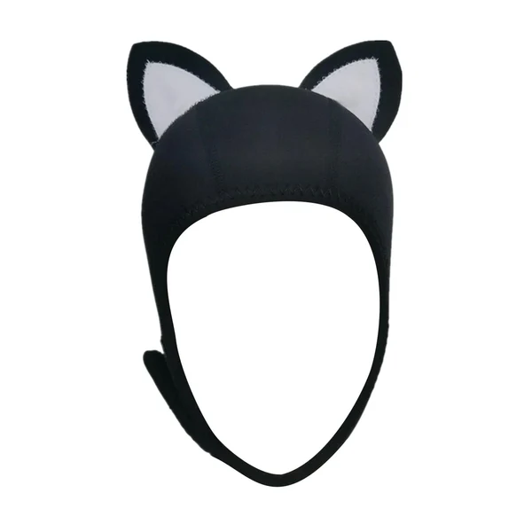 Smart Maxbell Cat Ears Scuba Diving Hood Hat for Woman Children for Water Sports Accessory White Ear L Versatile