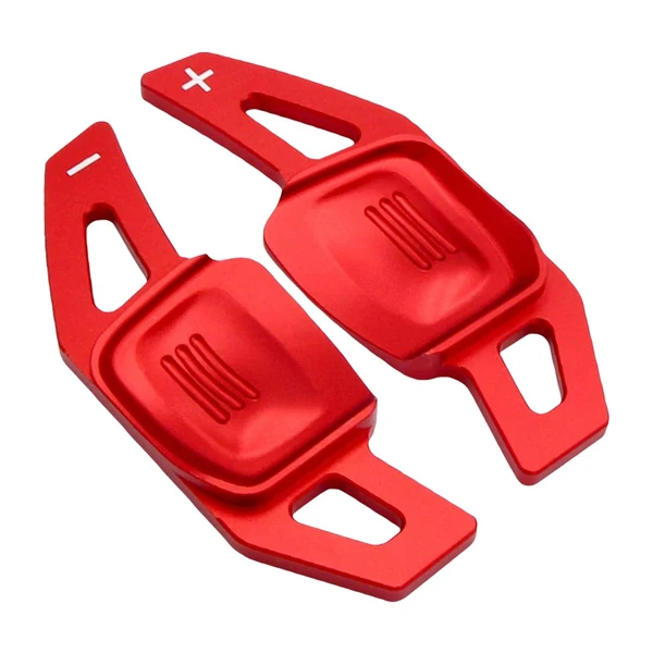 Exceptional Maxbell 2Pcs Car Steering Wheel Shift Paddle for VW Tiguan from 2019 Touran L Red Original