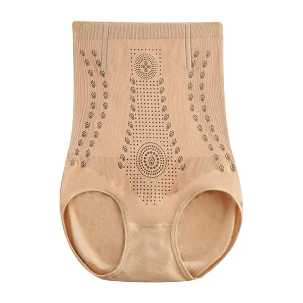 Eco-Friendly Maxbell Women High Waist Underwear Knickers Full Coverage Tummy Control Panties Skin L Clean