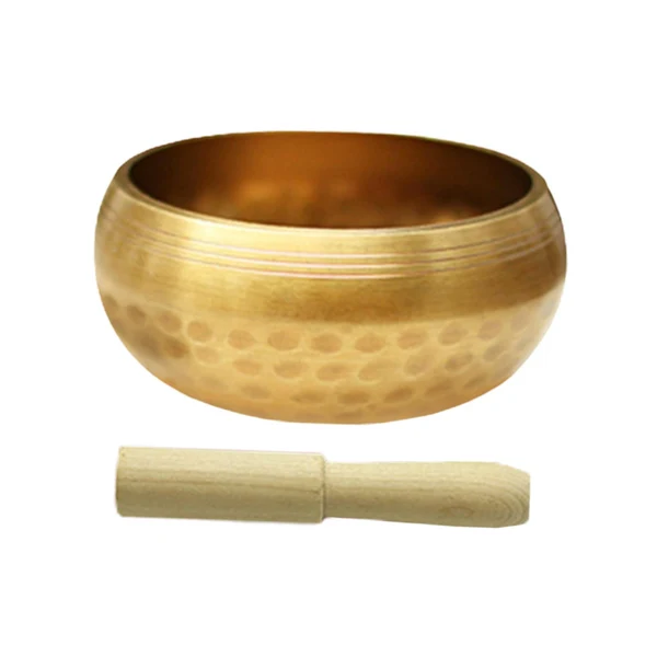 Secure Maxbell Singing Bowl Set Craft Beautiful Sound Copper for Tabletop Yoga Meditation without Ring Cushion Effective