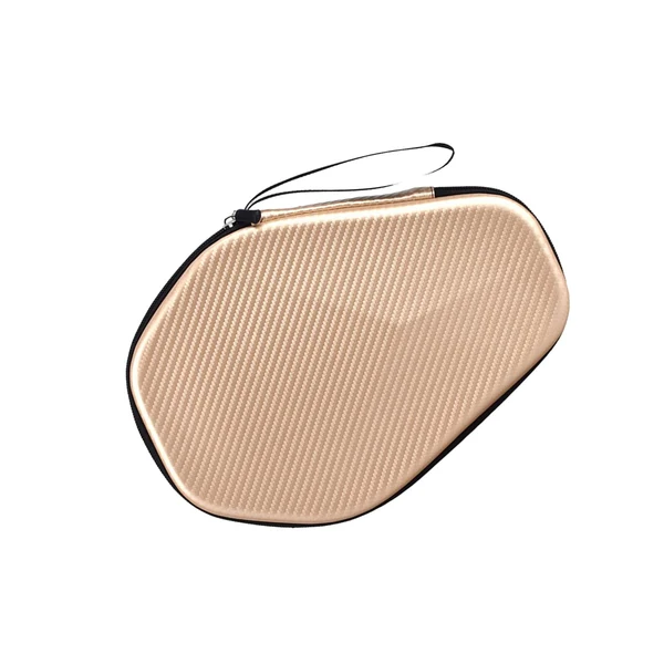 Minimalist Maxbell Wear Resistant Table Tennis Paddle Case Table Tennis Racket Bag Waterproof Beige Outstanding