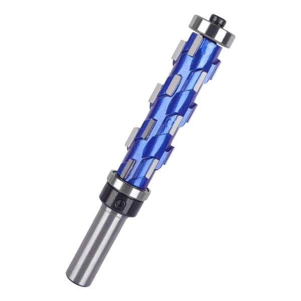Exclusive Maxbell Carbide Spiral Double Bearing Router Bit for Particle Board Plywood Laminate 12x19x65mm Classic