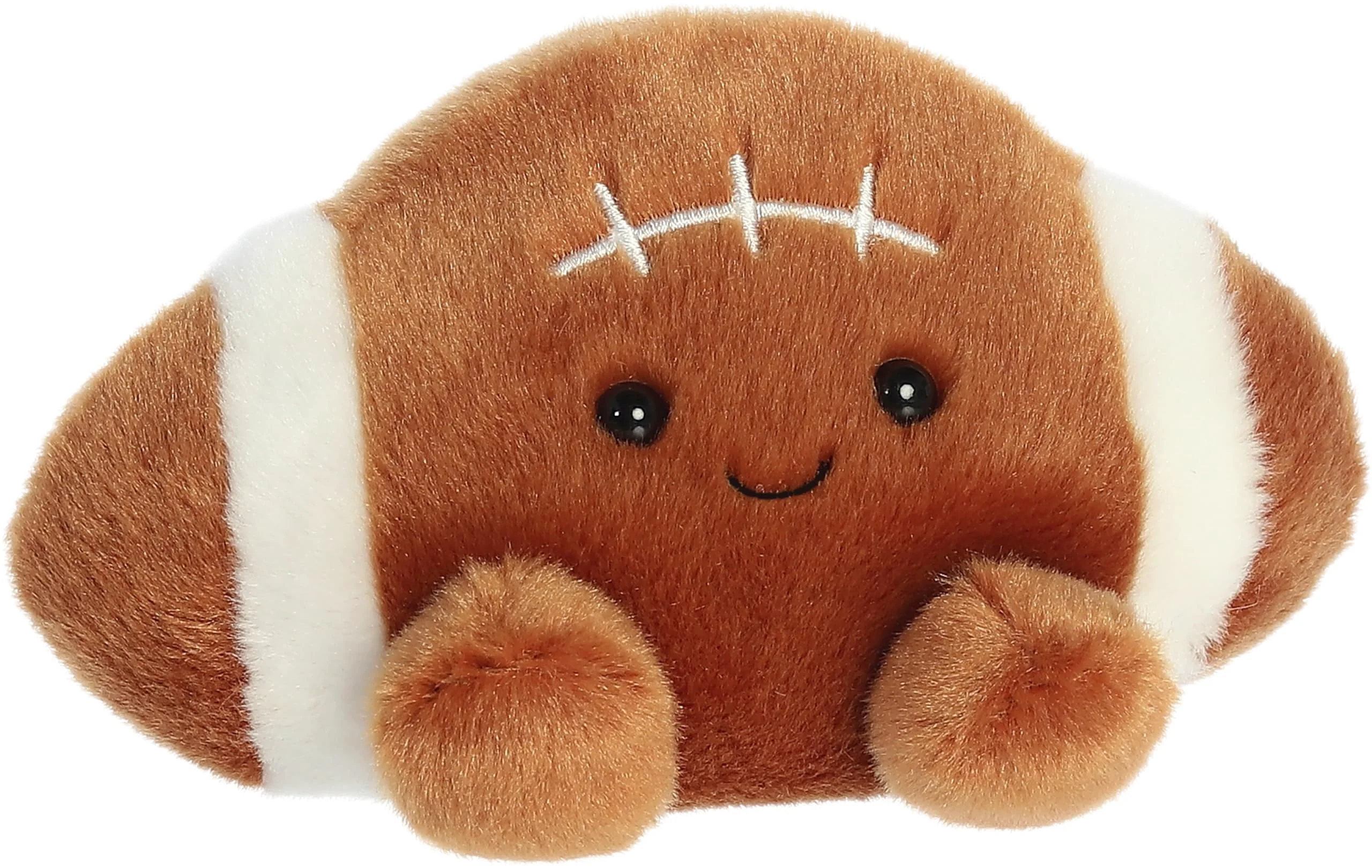 Carefully Designed Aurora® Adorable Palm Pals™ Tackle Football™ Stuffed Animal - Pocket-Sized Play - Collectable Fun - Brown 5 Inches Pure