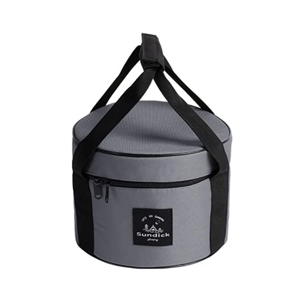 High-Performance Maxbell Large Capacity Camping Bag Portable Wear Resistant Outdoor for Garden Garage Hiking Gray Medium Outstanding