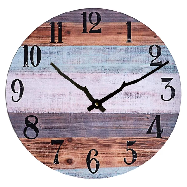 Selected Modern Wall Clock 12 inch Art Round for Living Room Bedroom Decoration Premium