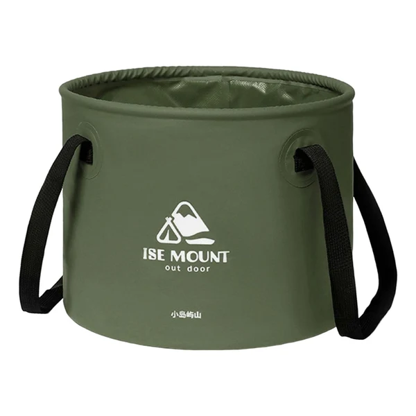 Responsible Maxbell Collapsible Bucket 10L Water Storage Bag Durable for Outdoor Activities Green High-End