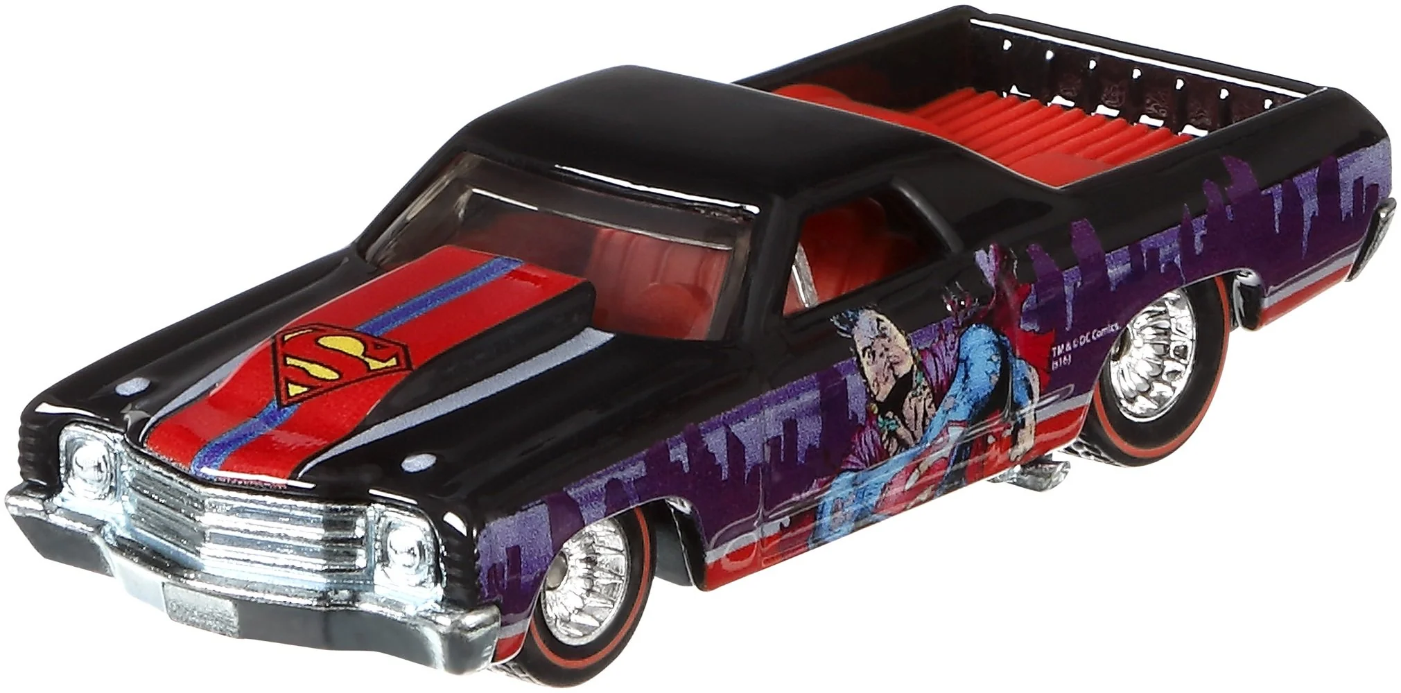 Enhanced Hot Wheels Boys '71 Chevy El Camino Vehicle Crafted