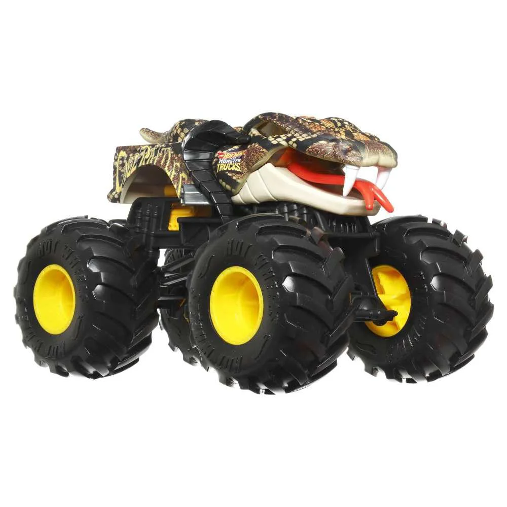 Exclusive Hot Wheels Monster Trucks Oversized 2023 Cage Rattler Dependable