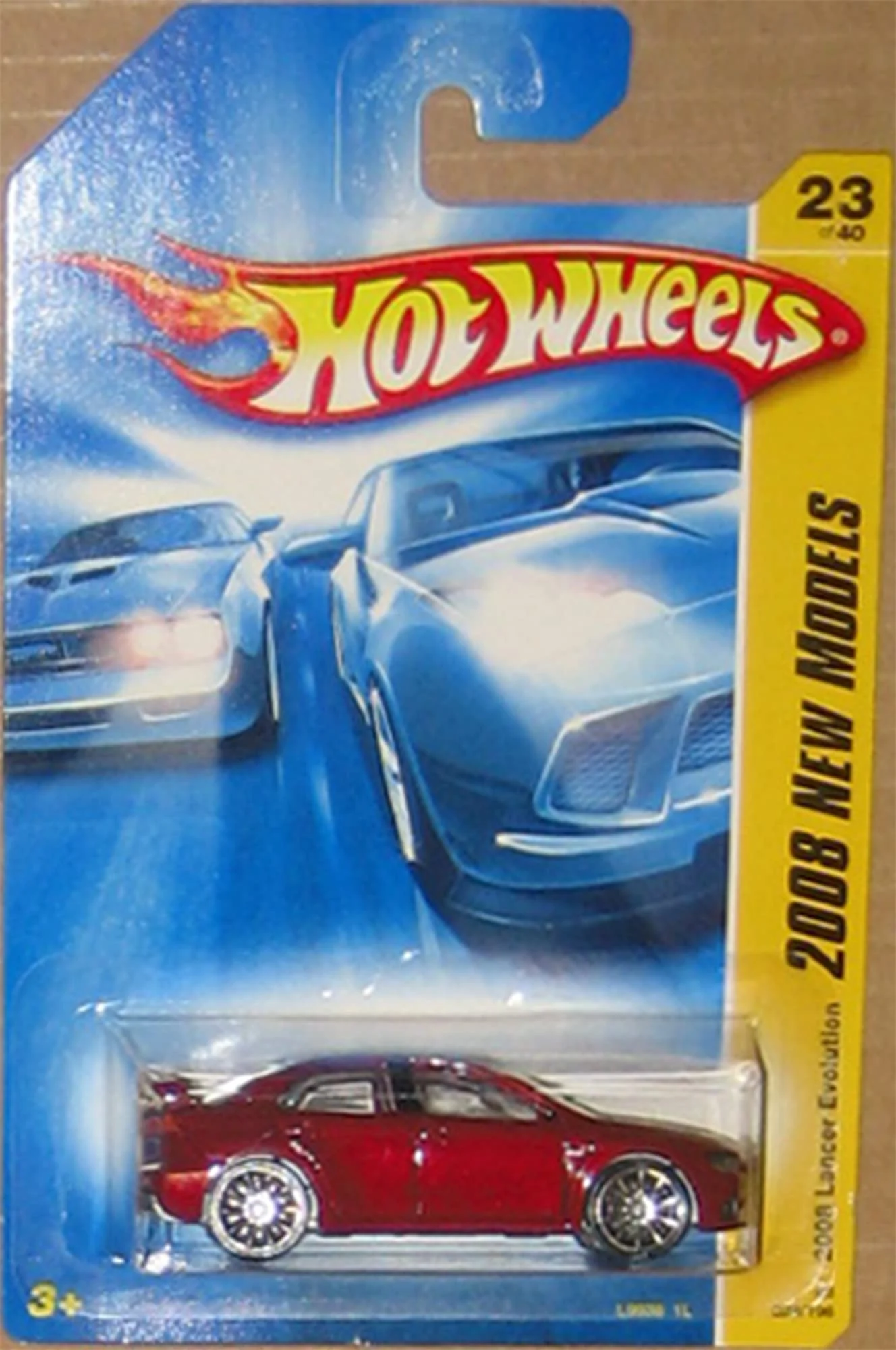 Crafted Hot Wheels 2008 023 23 New Models Red 2008 Lancer Evolution 1 64 Scale World-Class