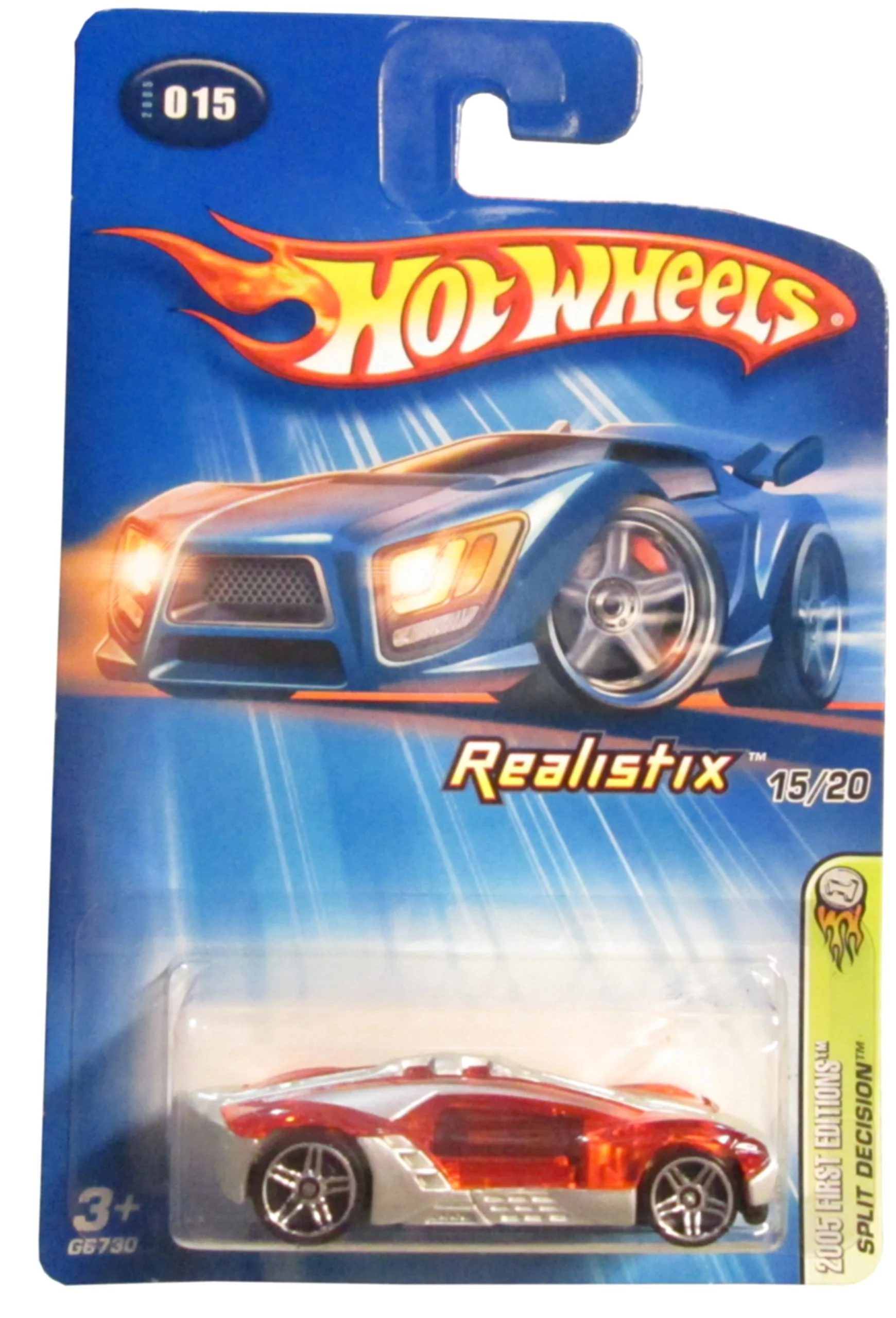Trendy Hot Wheels 2005 First Editions Split Decision istix 15 of 20 1 64 Scale High-Performance