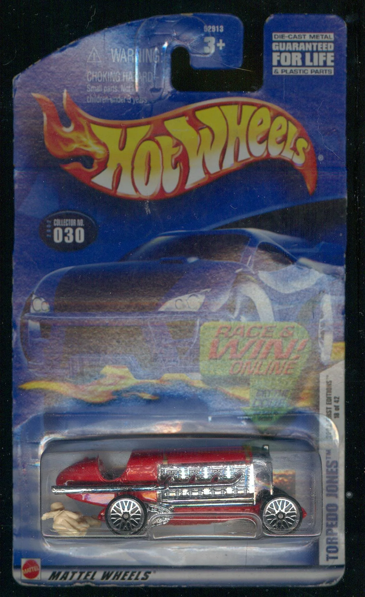 Premium Material Hot Wheels 2002-030 Torpedo Jones 18 of 42 First Edition 1 64 Scale Selected