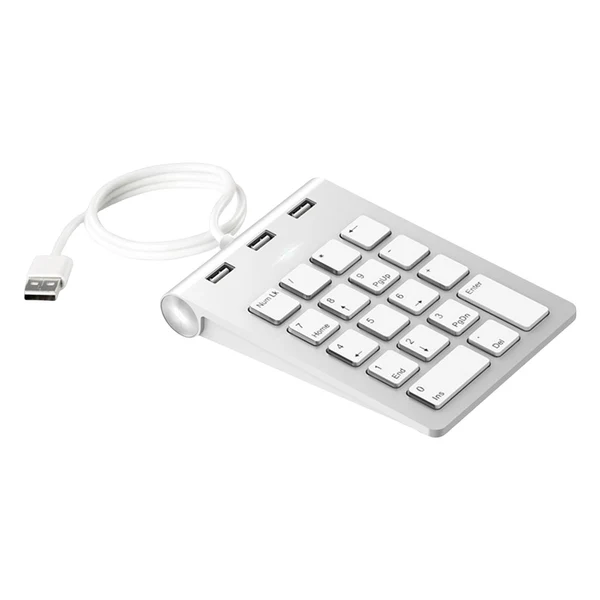 Flexible Maxbell Numeric Keypad Wired Number Pad USB Keyboard for PC Desktop Top-Quality