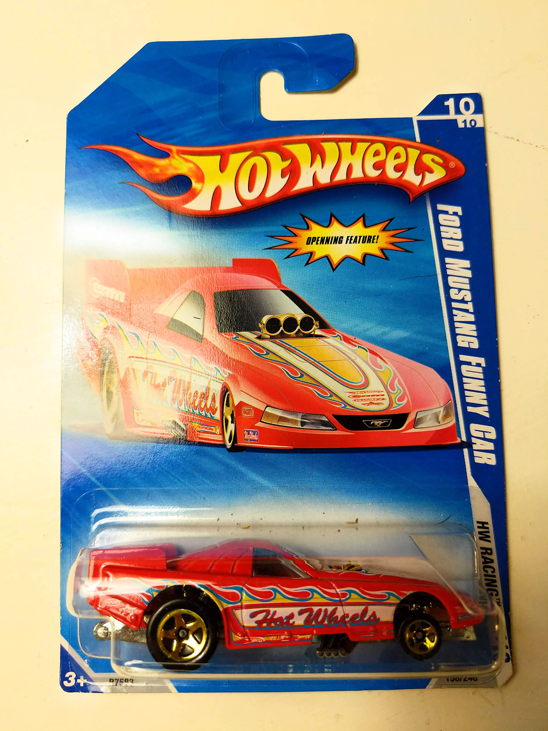 Trusted Hot Wheels 2010 Ford Mustang Funny Car HW Racing 10 10 RED 158 Smooth