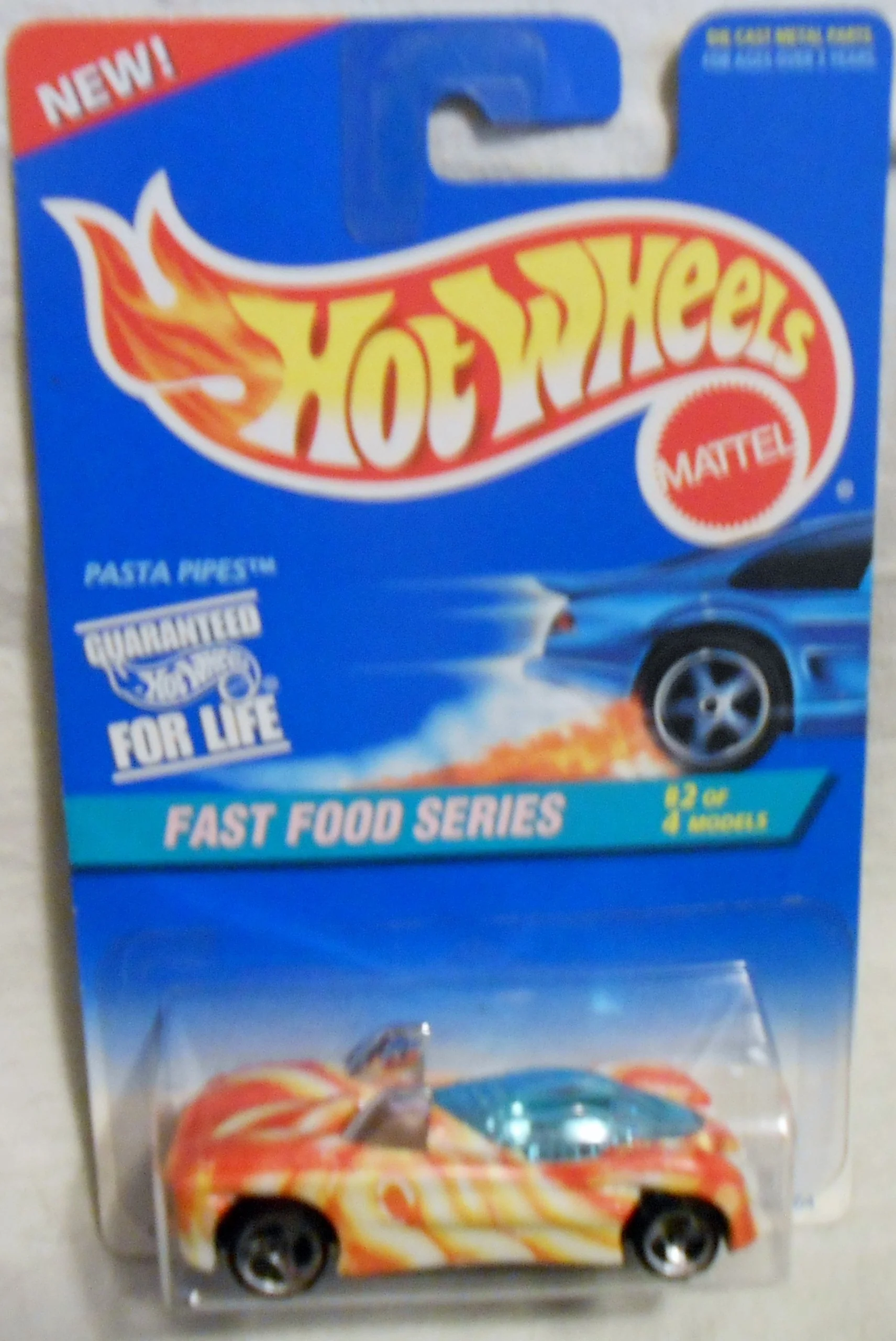 Efficient Hot Wheels Pasta Pipes 417 Fast Food Series Secure