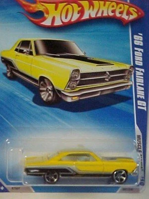 Original Design Hot Wheels '66 Ford Fairlane GT Environmentally Friendly