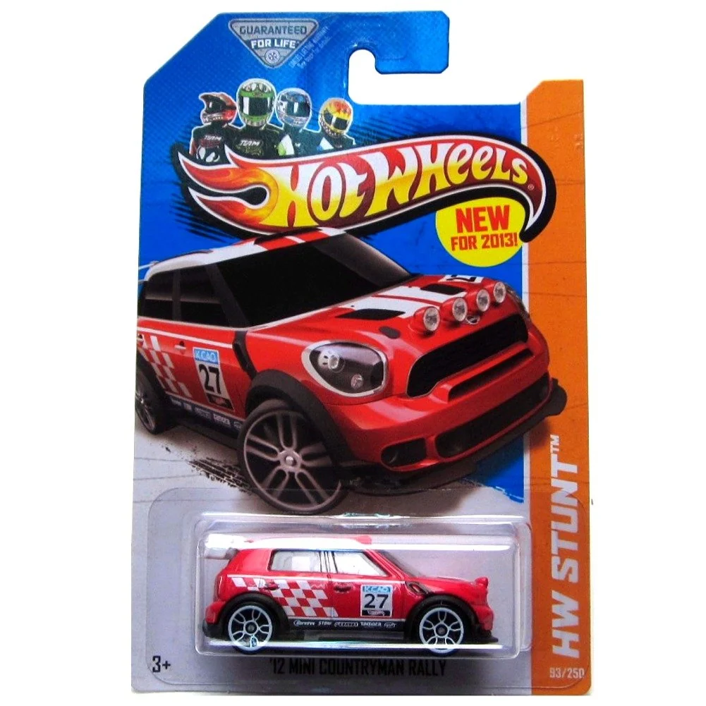 Healthy 2013 Hot Wheels International F Case 12 Mini Countryman Rally Red 93 250 Genuine